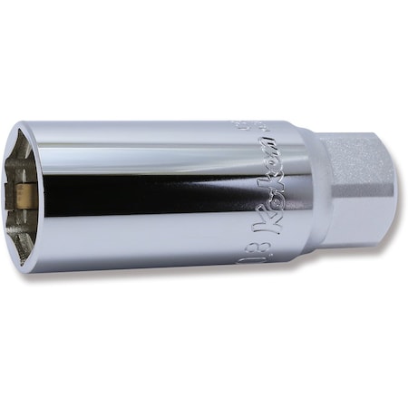 Ko-Ken Spark Plug Socket 20.8mm 6 Point 70mm Spring Clip 1/2 Sq. Drive 4300C-20.8